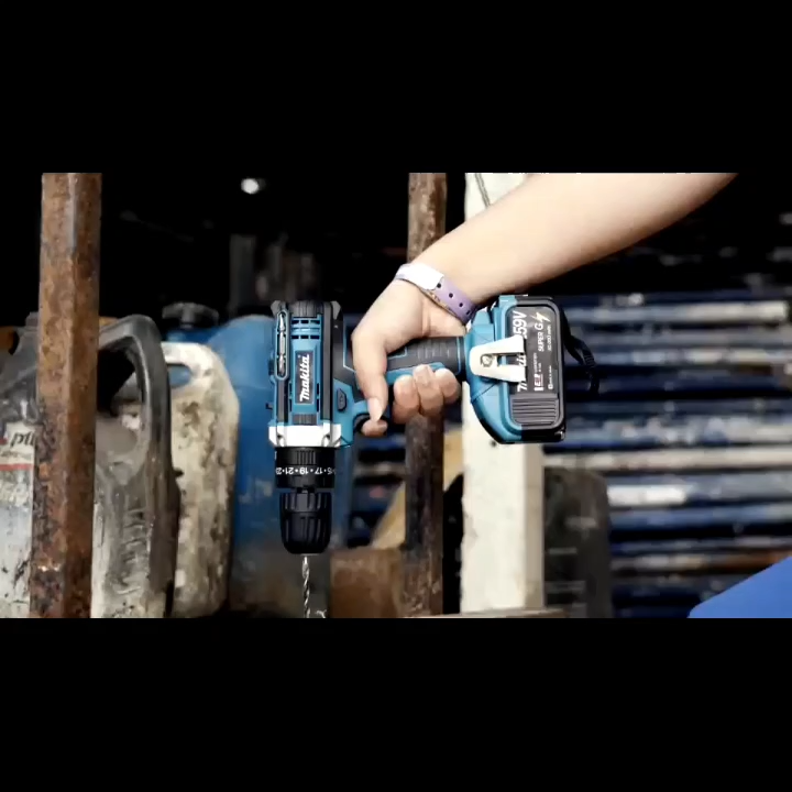 💯สินค้าแท้💯MAKITA สว่านไร้สาย สว่านไฟฟ้า 499V สว่านไร้สายแท้ 3 ระบบ ...