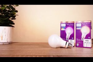 LAMPU PHILIPS TW 8W SMART LAMP RGB LIGHT BULB WIFI LAMPU BOHLAM PINTAR