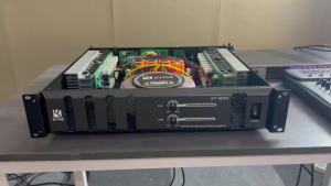 KYTAS Power Amplifier 1200W x 2 Channels 8 Ohm Pure Copper Transformer Suitable for Stage Performances Outdoors
