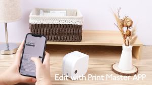 Phomemo P12/P12PRO Plastic Label Tape/Refill 12mm x 4m3pcs per box