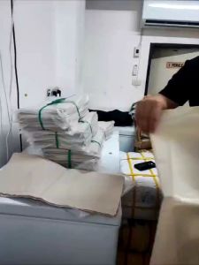 ถุงขยะสีขาว ถุงขยะขาวขุ่น ถุงขยะสีขาวนม คุณภาพดี เนื้อหนา แพค 1 กก.