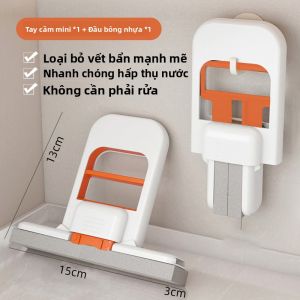 JIFANPAUL | Chổi Lau Nhà Mini Gấp Đựng Tự Thấm