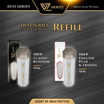 BUY 2 FREE 1 SANITIZER Vanzo Duo Series Car Air Freshener Car Refresher 60 days life cycle | 100ML | CAR PERFUME | CAR REFRESHNER
