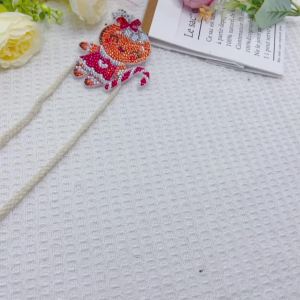 other | 4-Piece Diamond Painting set curtain rope Santa Claus Pattern acrylic material Bedroom Decoration Christmas party gift