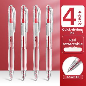 deli | Correction Grading Pen Red Smooth Writing Quick-Drying