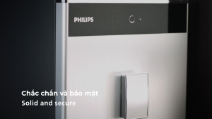 Két sắt điện tử thông minh vân tay mã số ảo. Thương hiệu Hà Lan cao cấp Philips SBX701-6B0. Hàng chính hãng