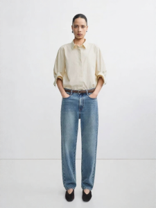 edition | Fall New Arrivals Slim-Fit 9-Part Flare Denim Pants