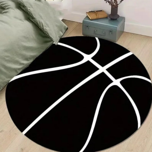 VIKAMA 2D Cat Alien Carpet Non-Slip Water Absorption Bathroom Mat Childrens Room Bedroom Entrance Rug Home Decoration