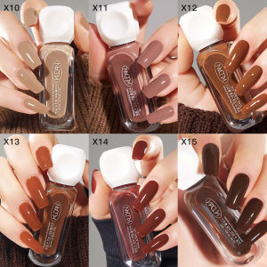 6pcs/Set Nail Polish 10ml Peel Off Water-Based Starry Nail Polish Fast Drying Long-Lasting Healthy And Brightening Effect Nails
