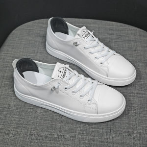 รองเท้าส้นแบนหนังวัวชั้นบน ส้นเตี้ย ทรงหัวมน ทรงหัวมน ทรงหัวมน รองเท้าส้นแบนแบบสวมสบายสำหรับผู้หญิง ฤดูใบไม้ผลิและฤดูร้อน 2025