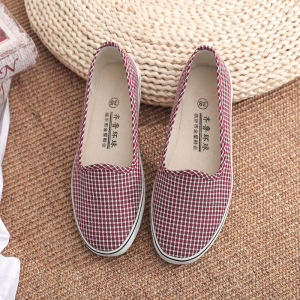 Summer Slip-Resistant Soft Sole Canvas Shoes for Women and Seniors