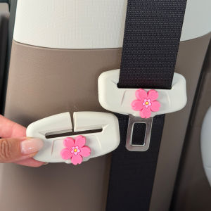 HUAYUQIANYU | Wear-Resistant Anti-Collision Car Safety Belt Plug Silicone Protector
