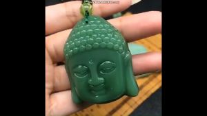 Natural obsidian Sakyamuni Buddha Head Pendant Charms Fashion Amulet Necklace Engraver Jewelry Souvenir holiday Gift