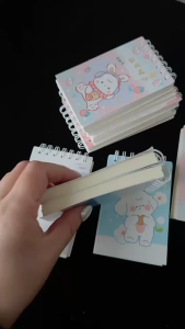 Sổ tay bỏ túi hoạt hình Sổ tay bỏ túi di động mang theo Sổ ghi nhớ ghi chép sô liệu