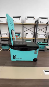 Fishers กระติกชิงหลิว 40L เก้าอี้กล่องตกปล ขาปรับได้ รุ่นใหม่ พร้อมอุปกรณ์เสริมมาตรฐาน รับน้ำหนักได้เยอะ