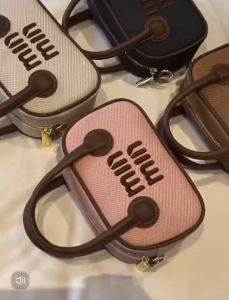 Trendy Summer Mini Boston Bag Vintage Pillow Style Handbag Crossbody