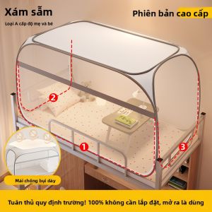 LANWUXUAN | Mùng Đơn Di Động cho Giường Ký Túc Xá 1 Người