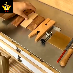 PHYHOO Fixed Wooden Table Stopper With Table Needle Adjustable For Fixing And DIY Jewelry A/B Style