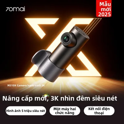 70mai | Máy Ghi Hình Ô Tô Giám Sát Đỗ Xe HD WiFi