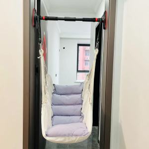 Indoor Swinging Bed Childrens Home Balcony Swinging Chair Adult Frame No Drilling Required Hanging Basket Leisure Furniture