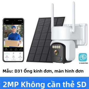 Camera Ngoài Trời Không Dây Năng Lượng Mặt Trời Wifi 10MP 5K Camera Kép Màn Hình Kép Tự Động Theo Dõi Zoom Kỹ Thuật Số 5X Camera Giám Sát An Ninh Với Màn Hình Kép