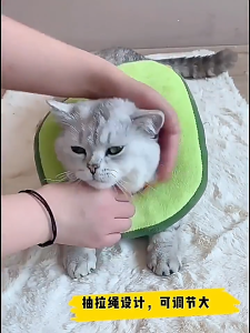 Vòng cổ chống liếm cho chó mèo hình bánh mì & trái bơ - Hara Pet Store