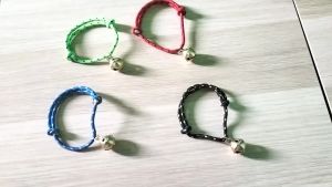 Kalung Kucing Lonceng Kuningan No.1 Suara Nyaring Kalung Kitten Tali Prusik