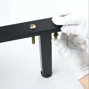 onuobao Row Frame Bed T-shaped Leg Adjustable Support Column Punch-free Bed Foot Metal Furniture Feet