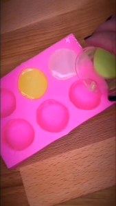 6 Cavity Mini Macaron Silicone Mold Mould For Cake Jelly Soap Candle Chocolate Fondant