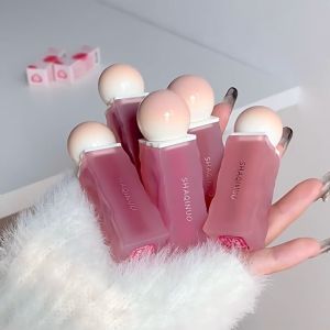 cadia🔥 Cermin Air Glosir Wajah Glasir Bibir Kaca Pelembab Glasir Bibir Pemutih Lembut