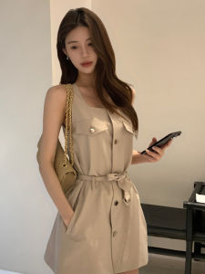 CHOUXIE | Đầm Mùa Hè Phong Cách Hàn Quốc Pháp Sang Trọng