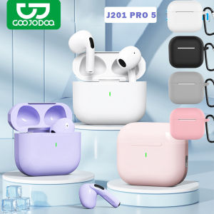 GOOJODOQ Pro 5 J201 Wireless Bluetooth Earphone 5.3 Headset BT Handset Bluetooth Earpods for Android Earphones for Headset