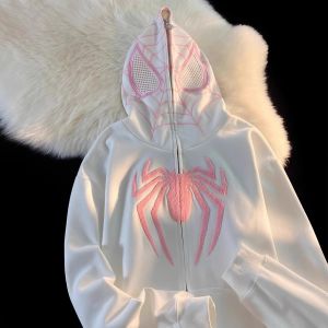 XUNZHU | Áo Hoodie Siêu Nhân Nhện Độc Đáo