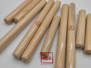 HWx Rolling Pin (Set of 2) Solid Beech Wood Ideal for Pizza Cookie Noodle Pasta (29*2.4cm & 16*2.4cm Straight Style)