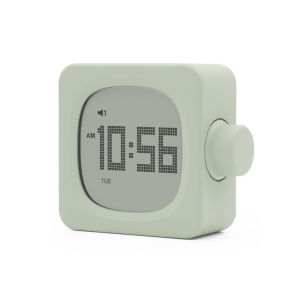 MUID | Simple Night Light Silent Bedside Charging Student Mini LED Multi-Function Clock