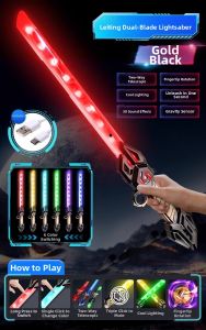 Light-up Double-bladed Children Sword