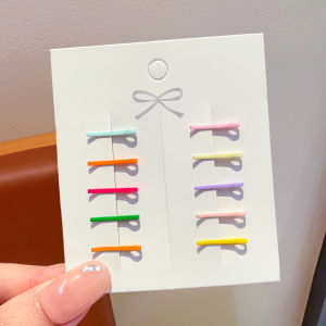DUBAO | Colorful Mini One-word Clip Hair Accessories for Dolls