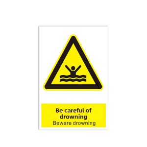 Safety Warning Sign Yellow Triangle Sign