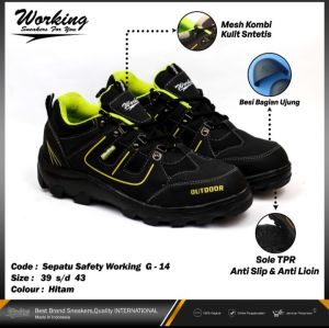 Working Sneakers For You Sepatu Hiking Pria Code G-14 Size 39 - 43