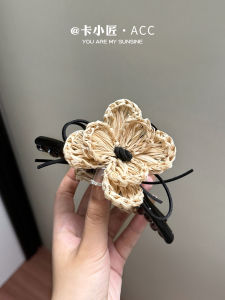 Large Size Four Leaf Clover Flower Grab Clip Womens Hair Accessories Korean Style Fresh out Fashion Summer New Arrivals