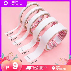10 Meters Per Roll Double Sided Adhesive Tape Paper Ultra-thin Supper Strong Cotton Double-sided Tape for School Office Supplies DIY Process Office Supplies