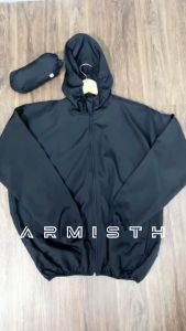 Armisth - Setelan Olahraga Parasut Wanita Weyn Super Jumbo Celana & Jaket Sauna Standar dan Big Size