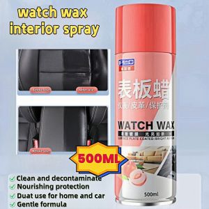 500ML/450ML wax for car automotive coating spray car interior detailing cleaner interior cleaner Dashboard Cleaner Leather Bag Cleaner Leather Care car interior cleaner dashboard watch wax interior spray