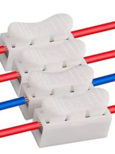 Press Type Copper Terminal Power Cord Quick Butt Joint Wire Connector Wire Pressing Column CH-2 Wire Quick Connection