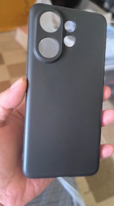 CASE HP VIVO V60 SILIKON HITAM MATTE PREMIUM SOFT CASING HANDPHONE