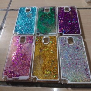 Hardcase Gliter Bergerak Samsung Galaxy Note 3 Kokoh Mewah 3dimensi
