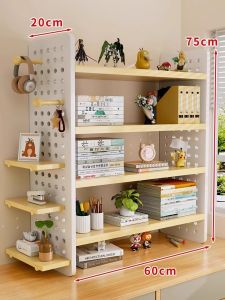 MUGG | Office Desk Organizer Wooden Shelf Multi-layer