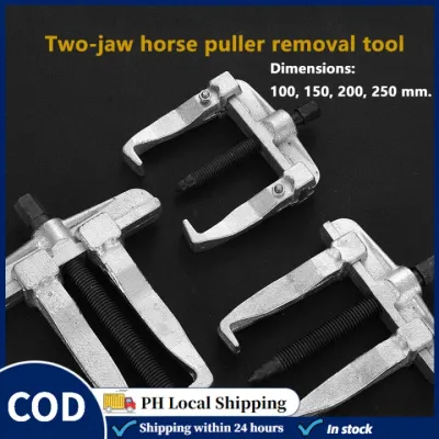Two Jaw Bearing Gear Puller multifunctional bearing removal tool Two Jaw Arm Bolt Gear Wheel Bearing Puller Repair Tool Electrical materials