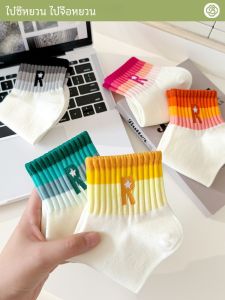 Zhuji Womens Short Socks Pure Cotton Thin Breathable Anti-Odor for Dad Shoes Summer New Trendy INS Home Comfortable Cotton