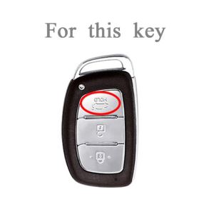 Auto Smart Remote Fobs Cover for Hyundai Ix35 I40 I20 I10 Tucson Elantra Creta Sonata Ioniq Accent Creata TPU Car Key Case